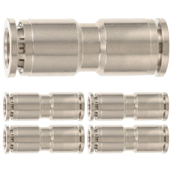 PTOOTP 5Pcs Quick Connect Fittings for Pneumatic Systems
