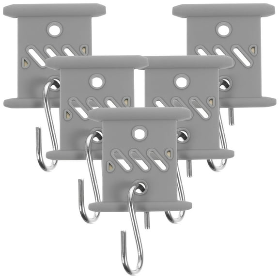 PTOOTP 5Pcs Awning Hangers Rubber Grey for RV Accessories Storage Solution