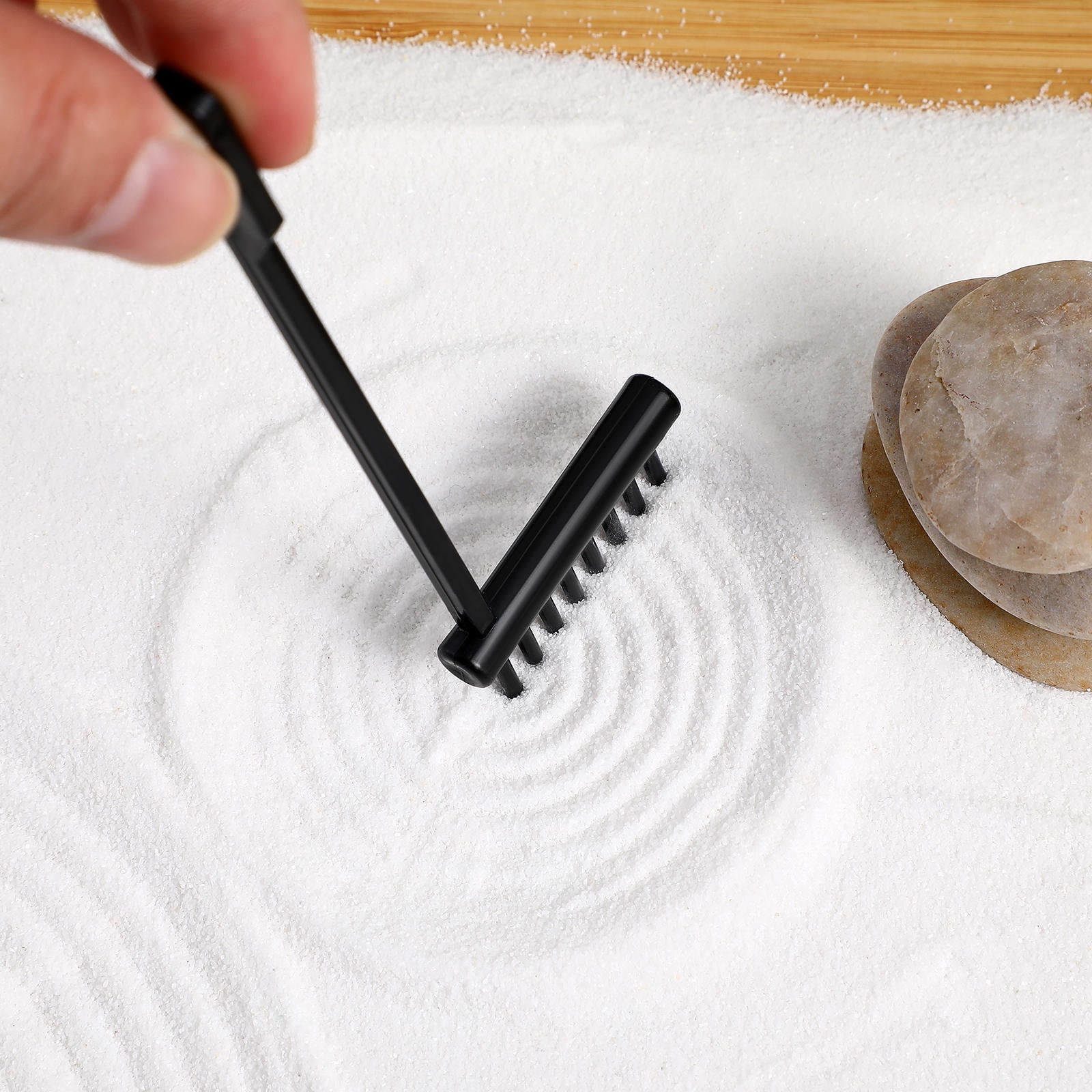 PTOOTP 6Pcs Black Rakes for Tabletop Zen Garden - Walmart.com