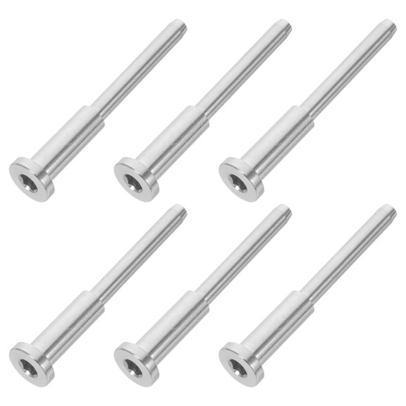 PTOOTP 6Pcs Durable Silver Cable Railing Tensioner Kit with Invisible Connector for Home Deck and Stair