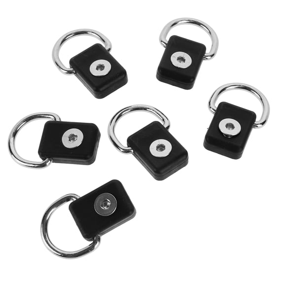 PTOOTP 6pcs Kayak Accessories D Rings for Portable Boat Rope Fixing