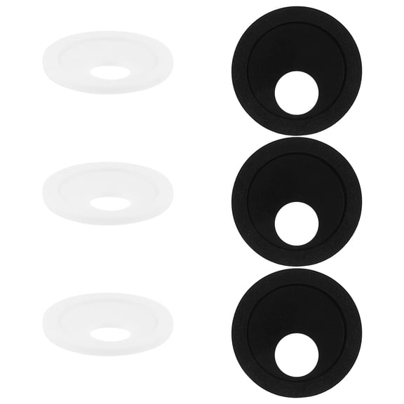 PTOOTP 6Pcs Phone Camera Lens Cover for Privacy Safety Simple Design 1.30X1.30X0.20cm