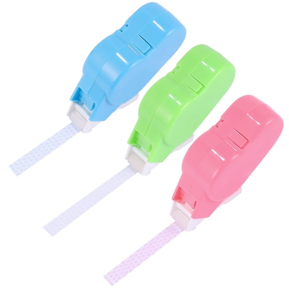 PTOOTP 6Pcs Tape Applicator Blue Double Sided Adhesive Runner for DIY Craft Use