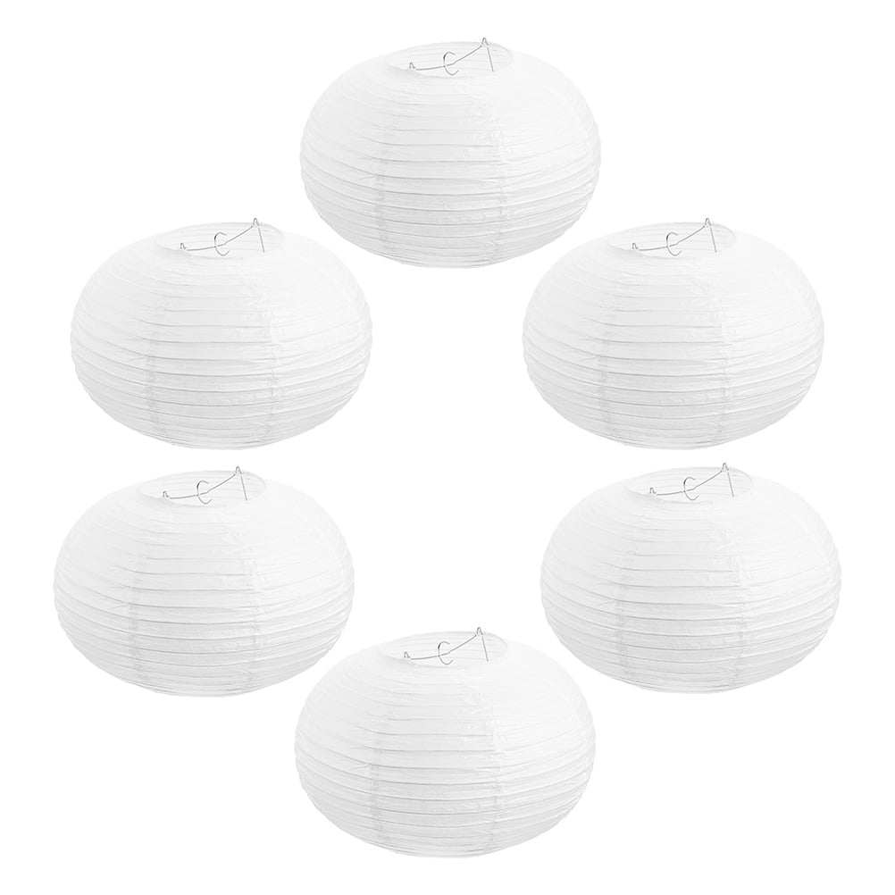 PTOOTP 6pcs Paper Lantern Lampshade Diy Hanging Light Cover For ...