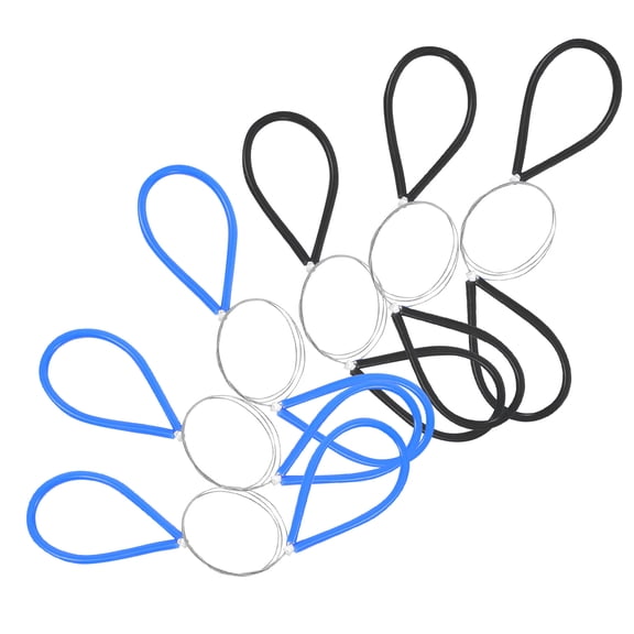 PTOOTP 6Pcs Pottery Wheel Wire Tool in Assorted Color for Clay Division Stainless Steel Rubber Outdoor Activities