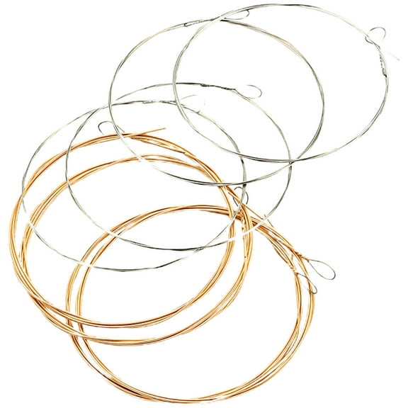 PTOOTP 8Pcs Mandolin Strings Professional for Practice 33.17X0.03X0.04in