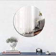 thumbnail image 1 of PTOOTP Acrylic Mirror Wall Stickers for Home Decor, Easy to Install, Stylish and, 1 of 8