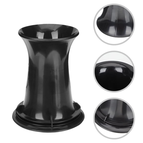 PTOOTP 8pcs Plastic Subwoofer Port Tube for Speakers, Black Cabinet Outlet