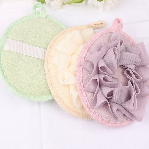 PTOOTP 9Pcs Bath Ball PE Bathing Accessories Shower Enhancement for Adults