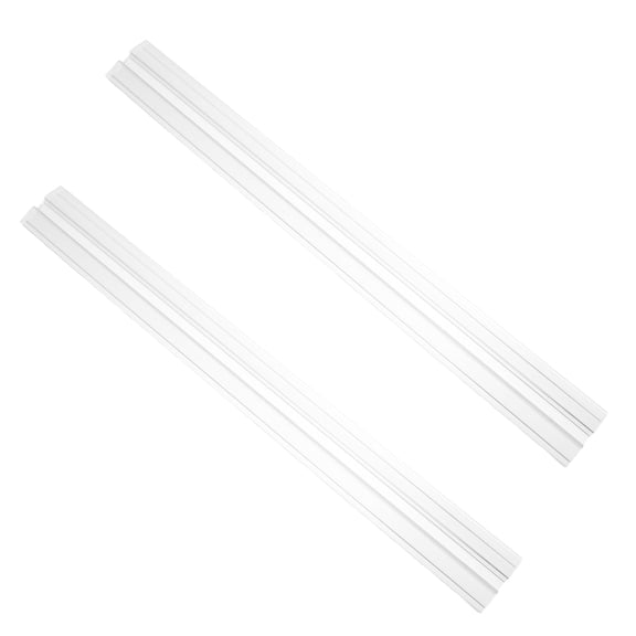 PTOOTP Acrylic Hinges Clear, No Drill Transparent Hinge for Glass Panels, 2Pcs