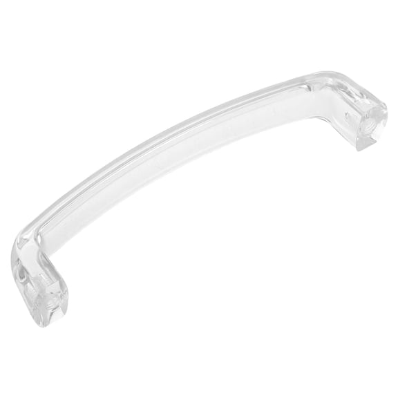 PTOOTP Transparent Acrylic Flat Drawer Pull for Cabinets and Wardrobe Invisible Seamless Push Pull Handle