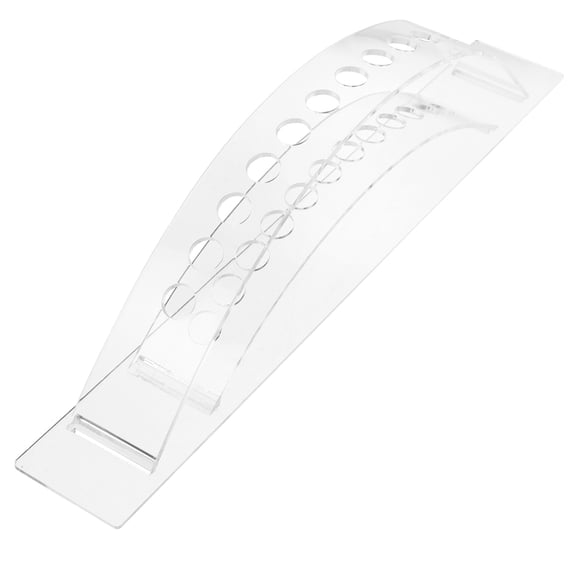 PTOOTP Clear Acrylic Hair Chopsticks Organizer Display Stand for Hair Accessories Storage and Organization