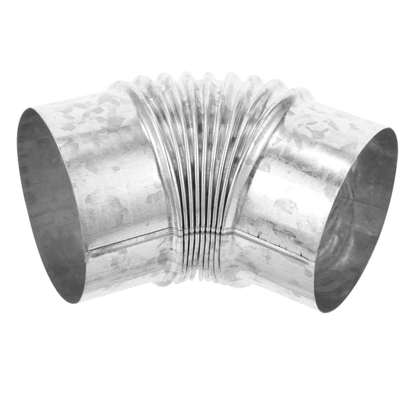 PTOOTP Galvanized Steel 45 Degree Chimney Elbow Vent Tube Connector for Home Ductwork