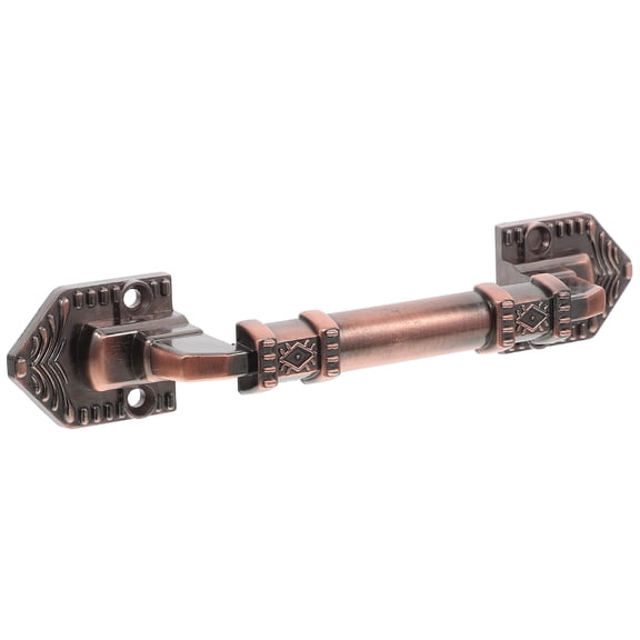 PTOOTP Antique Dark Brown Aluminium Alloy Door Pull Handle for Furniture with Elegant Design and Easy Installation