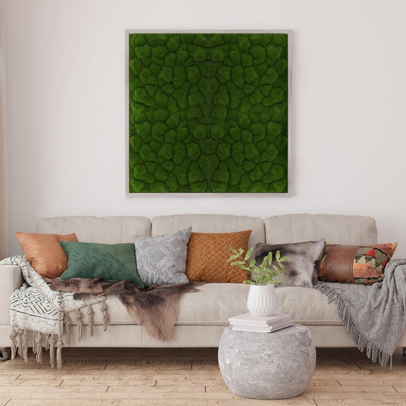 PTOOTP Artificial Moss Wall Panel Green Wall Decor Faux Moss Sheet for Indoor Decoration and Landscape Backdrop