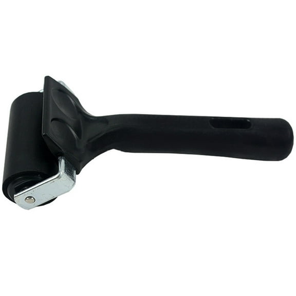 PTOOTP Roller for Printing Black ABS Printmaking Tool for Even Coating 1Pcs