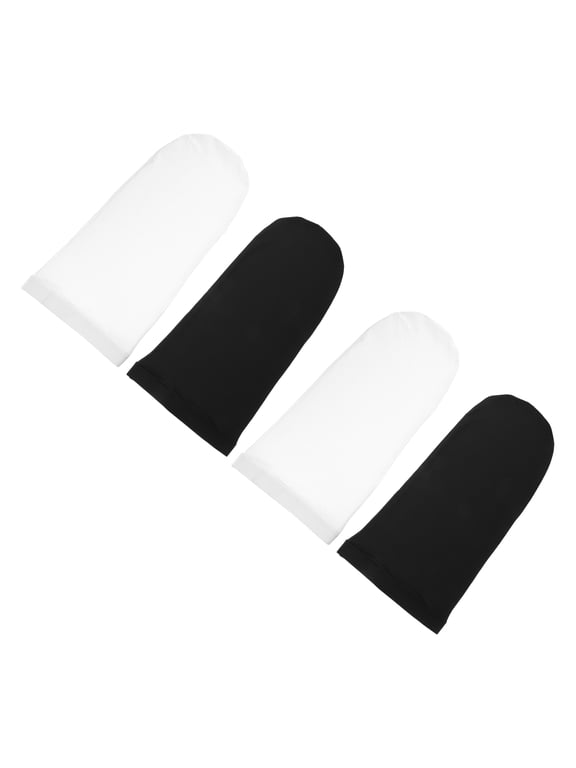 Assorted Color Polyester Dreadlock Caps Long Tail Hats for Hair Waves and Chemo Patients 4pcs