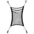 thumbnail image 1 of PTOOTP Black Mesh Car Organizer with Polyester Material for Vehicle Storage and Pet Barrier Use, 1 of 8