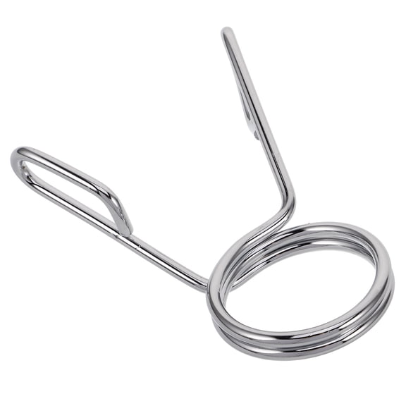 PTOOTP Portable Plated Silver Weight Clips for Barbell and Dumbbell Strength Training