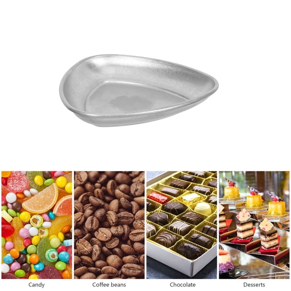 PTOOTP Coffee Beans Sample Tray Stainless Steel Silver 1Set