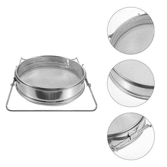 PTOOTP Beekeeping Strainer Sifter Metal Honey Filters Anti- 1Set