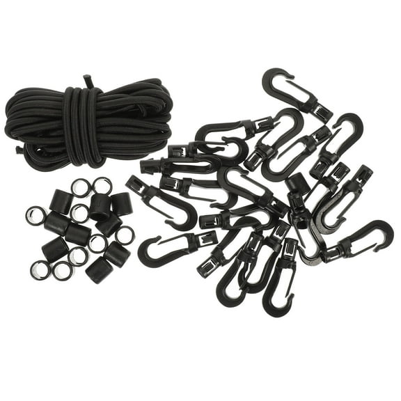 PTOOTP 1Set Outdoor Boat Cord Dock Mooring Rope Elastic Hook Line Strong Boat Tie Accessory
