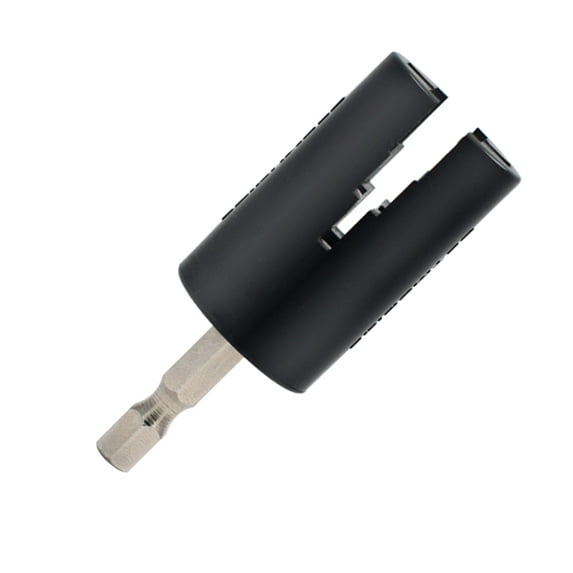 PTOOTP Black Metal String Winder Plug for Bass Easy to Use Guitar Luthier Tool for Stringed Instruments