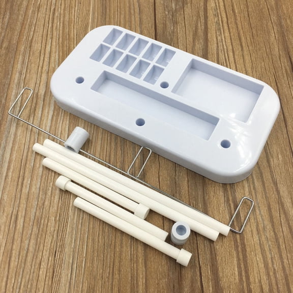 PTOOTP Blue Pink Sewing Machine Thread Holder for Crafters Thread Storage