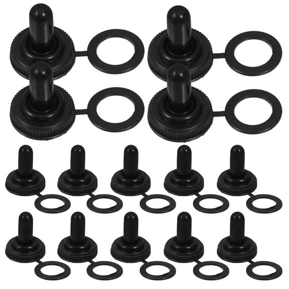 PTOOTP Quick Operation Switch Cover Rubber Cap Shape 10pcs for Use