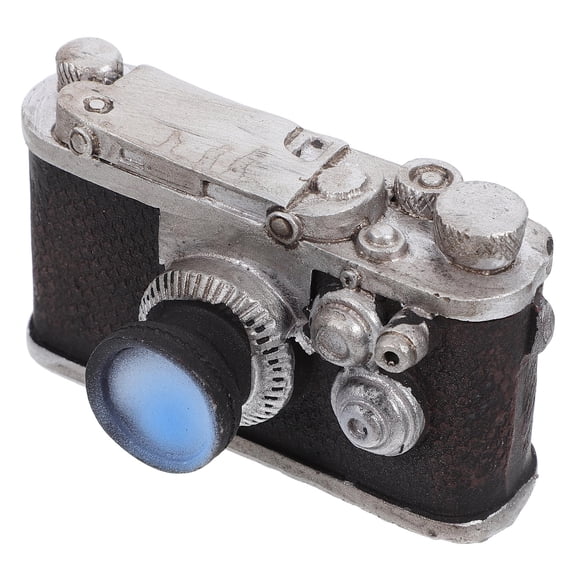 PTOOTP Camera Vintage Resin Vintage Cameras Decor Tabletop Ornament 1Pack