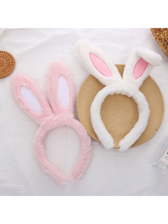 Premium Pink Rabbit Ears Headband, Durable and Comfortable Accessory