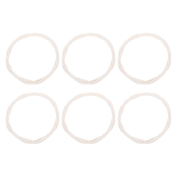PTOOTP 6-Pack Natural Rattan Vine Garland for Wreath Making, Home Decor, Craft Supplies, Rustic Decoration Materials