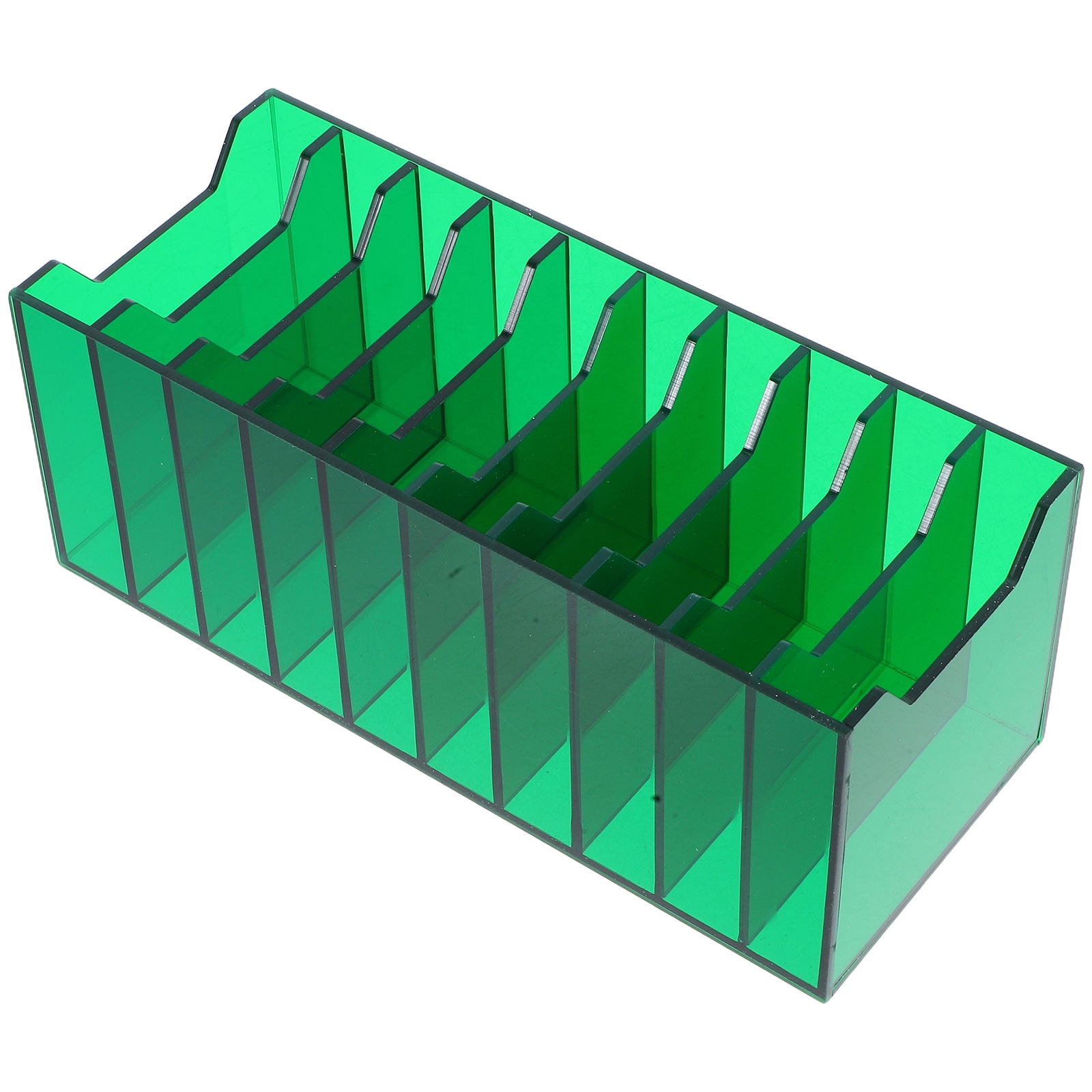 PTOOTP Clear Acrylic Phone Holder and Desk Organizer for Office, Meeting Rooms, Workspace Accessories, and Home Use