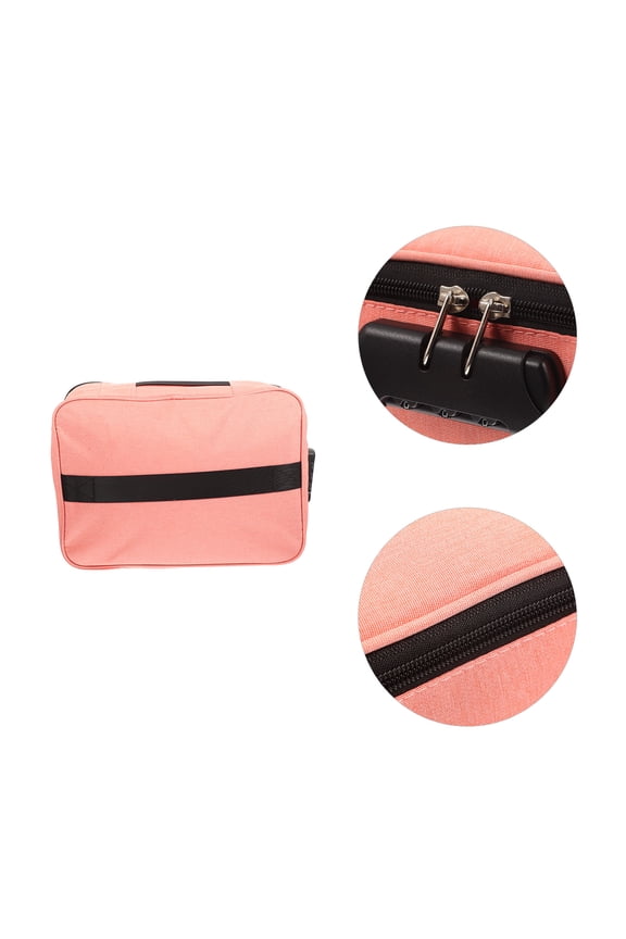 Stylish Document Organizer Box with Cationic Fabric and Aluminum Alloy, Perfect Storage Solution for Office and Home Use