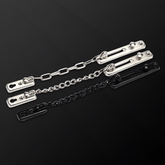 PTOOTP Lock Chain with Heavy-Duty Security Latch and Thickened Chain for Enhanced Door Safety