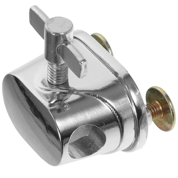 PTOOTP Durable Silver Iron Tom Mount Bracket for Drum Kit Accessories