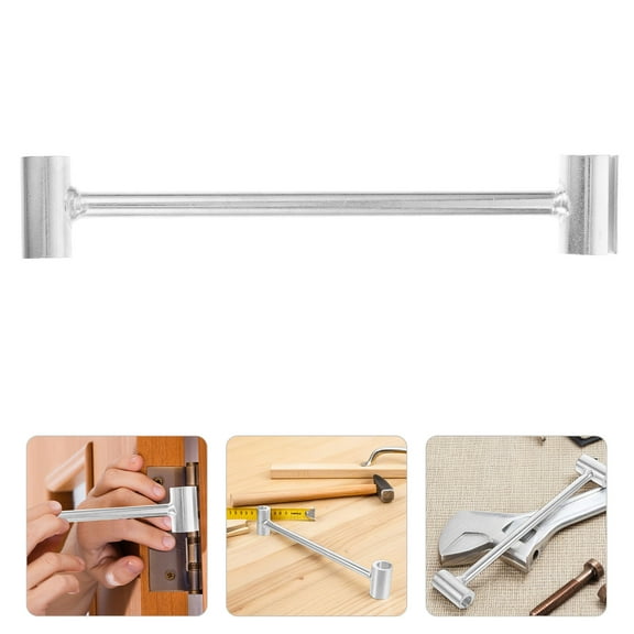 PTOOTP Dual Hinge Adjustment Tool Carbon Steel Home Repair Hardware Accessory