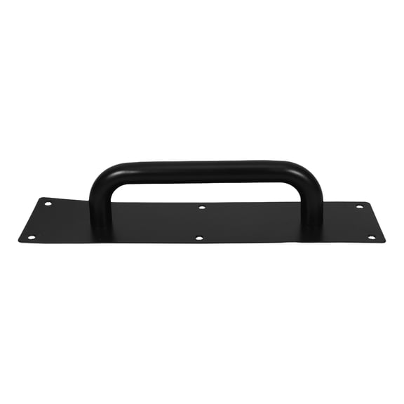 PTOOTP Black Stainless Steel Barn Door Pull Handle Set, Low Maintenance Hardware for Home and Office Door Use