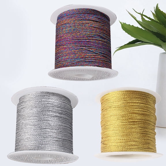 PTOOTP Multi-Color Knitting Cord for Crafting, Decoration, Wrapping, and Versatile Product Tying Uses