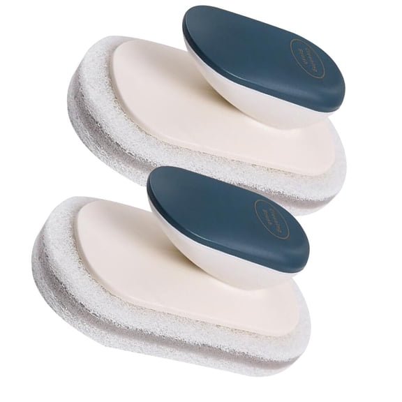 PTOOTP Kitchen Accessory Wash Sponge with Handle, Soft and Wide Use, 2Pcs