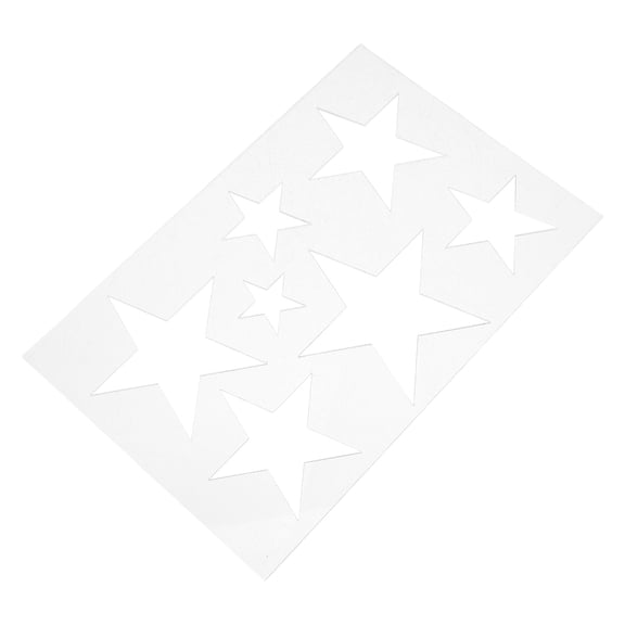 PTOOTP Durable Acrylic Router Template for Woodworking with Clear Markings Transparent