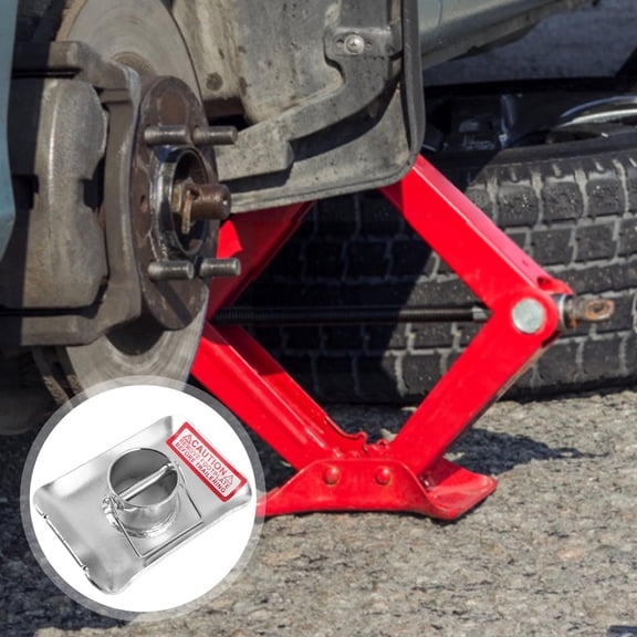 PTOOTP Electric Tongue Jack Foot Pad for Heavy Loads 1Pcs 11.8x4.5x1.8in