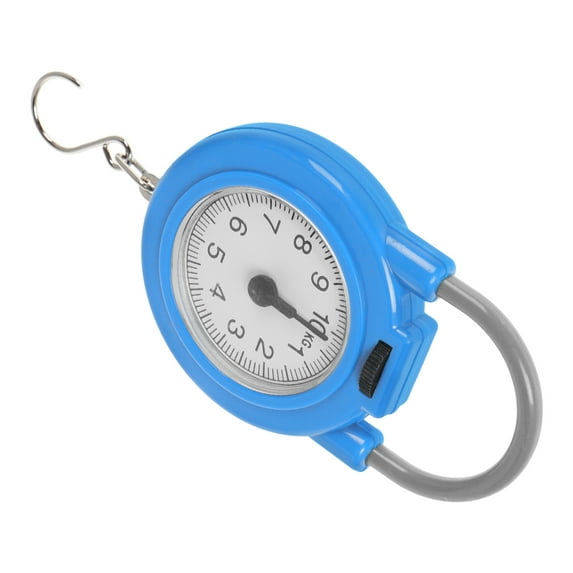PTOOTP Portable Luggage Scale Blue Lightweight Multifunctional Display Home