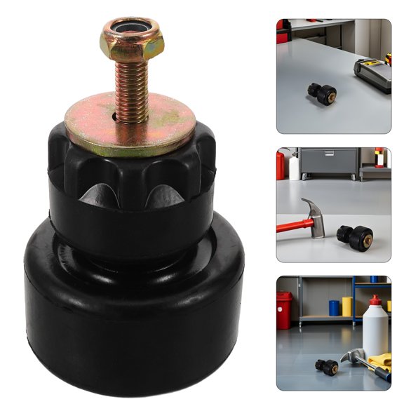 PTOOTP Engine Motor Support Mounts Forklift Vibration Damping Multi Nylon Metal 1Pack