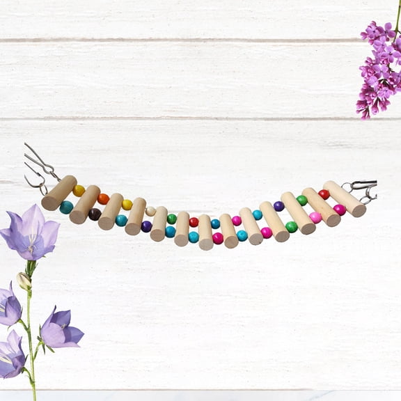 PTOOTP 13pcs Synthetic Bird Toy Sticks for Parakeets and Parrots, Fun Interactive Toys for Exploring and Playing