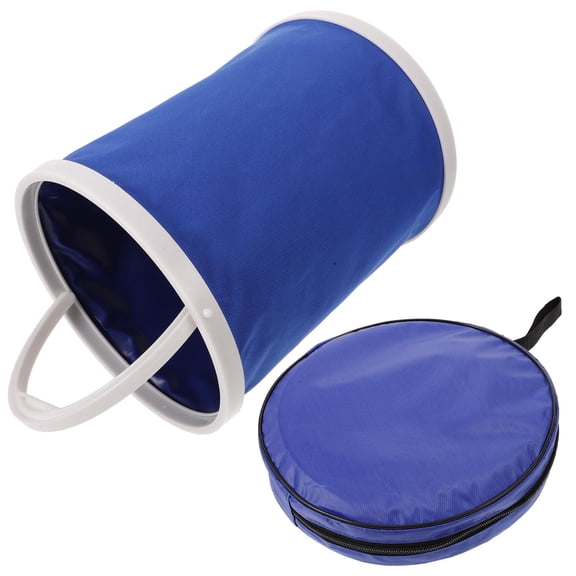 PTOOTP Portable Fishing Water Bucket - Outdoor Travel Water Container for Camping, Hiking, and Fishing, 1 Set