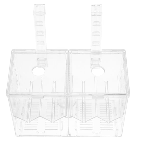 PTOOTP Acrylic Floating Breeding Box 1Pc Transparent for Isolation and Fry Fish Breeding