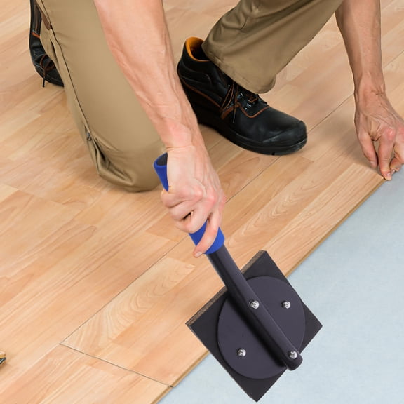 PTOOTP Floor Installation Tools 1Set Tapping Rubber Iron Tile Laying 12.97X5.70X3.93in
