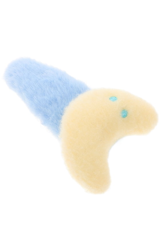 Fluffy Plush Hair Claw Clips Clip Fuzzy Material 1Pack Bang Management For Travel