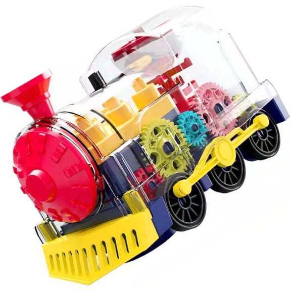 PTOOTP Direction Change on Obstacle Train Toy Multi-colored Plastic 1Pcs